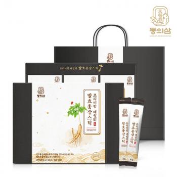 동의삼 프리미엄 데일리 발효홍삼스틱/쇼핑백포함