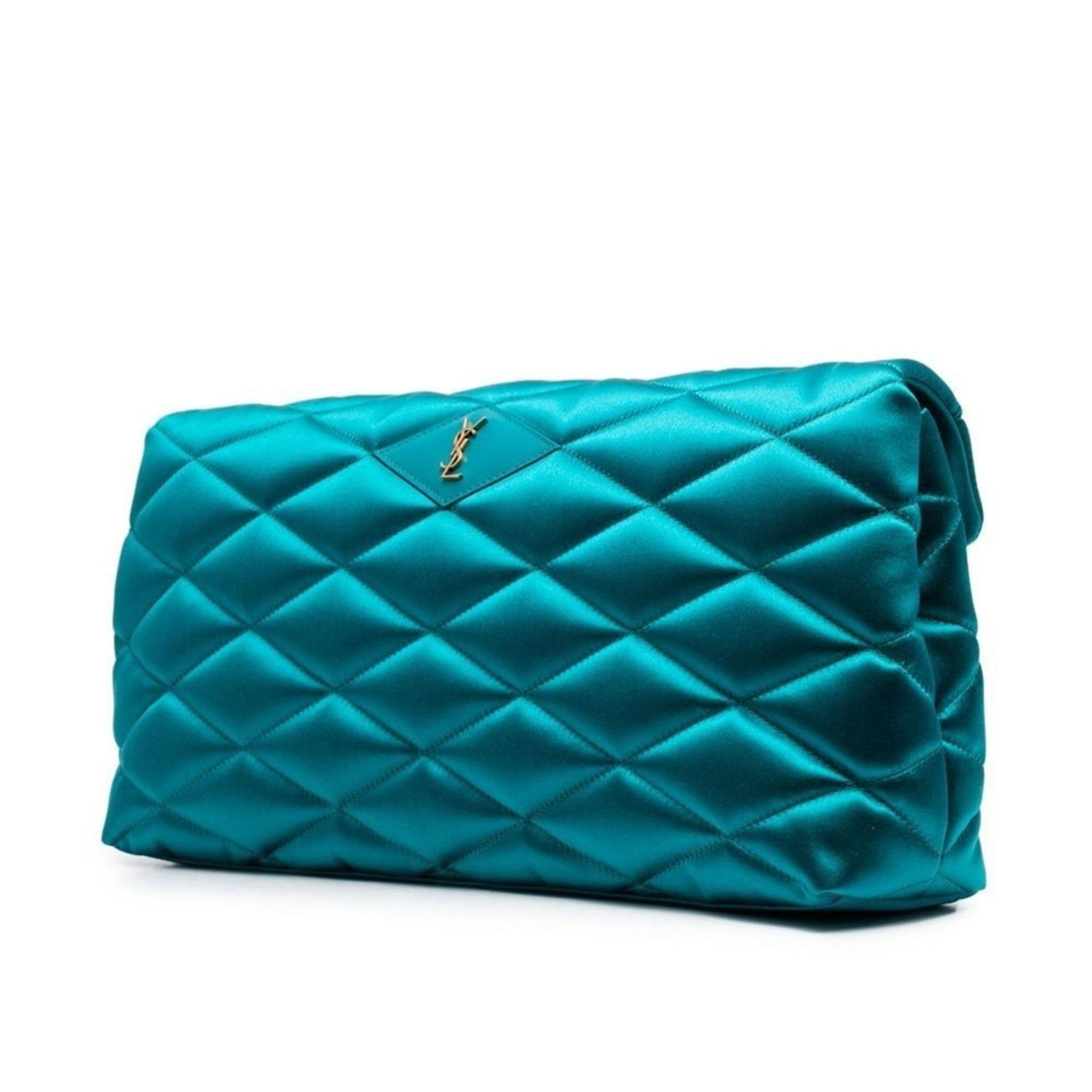 【정품/국내 배송】YSL 입생로랑 SADE 새틴 엔벨로프 퀼팅 클러치백 655004FAAC2 442