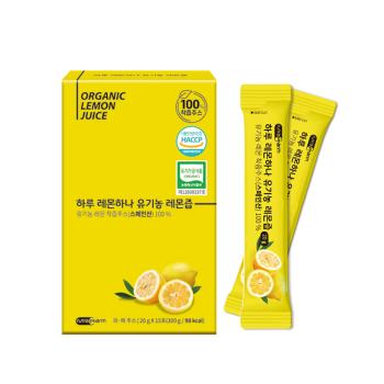 하루 레몬하나 유기농 레몬즙(스페인산100%) 15포