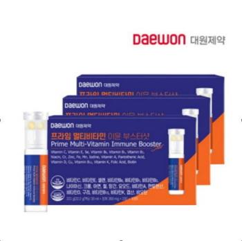 대원제약 프라임 멀티비타민 이뮨 부스터샷 10병 222g x 3박스