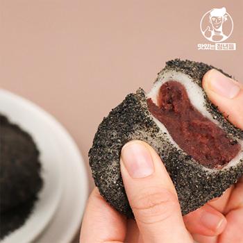 더바르게 정성담은 흑임자 찹쌀떡 960g X 960g
