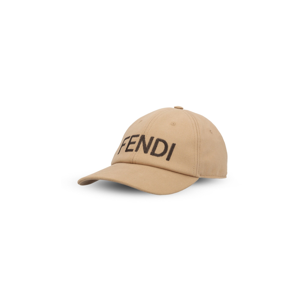【정품/국내 배송】 FENDI 펜디 로고 자수 코튼 볼 캡 FXQ969AU3QF0QB9