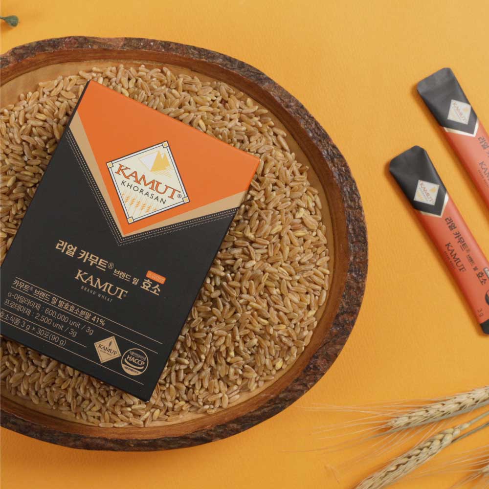 리얼 카무트 브랜드밀 효소(이용식의 카무트 효소왕 3박스)