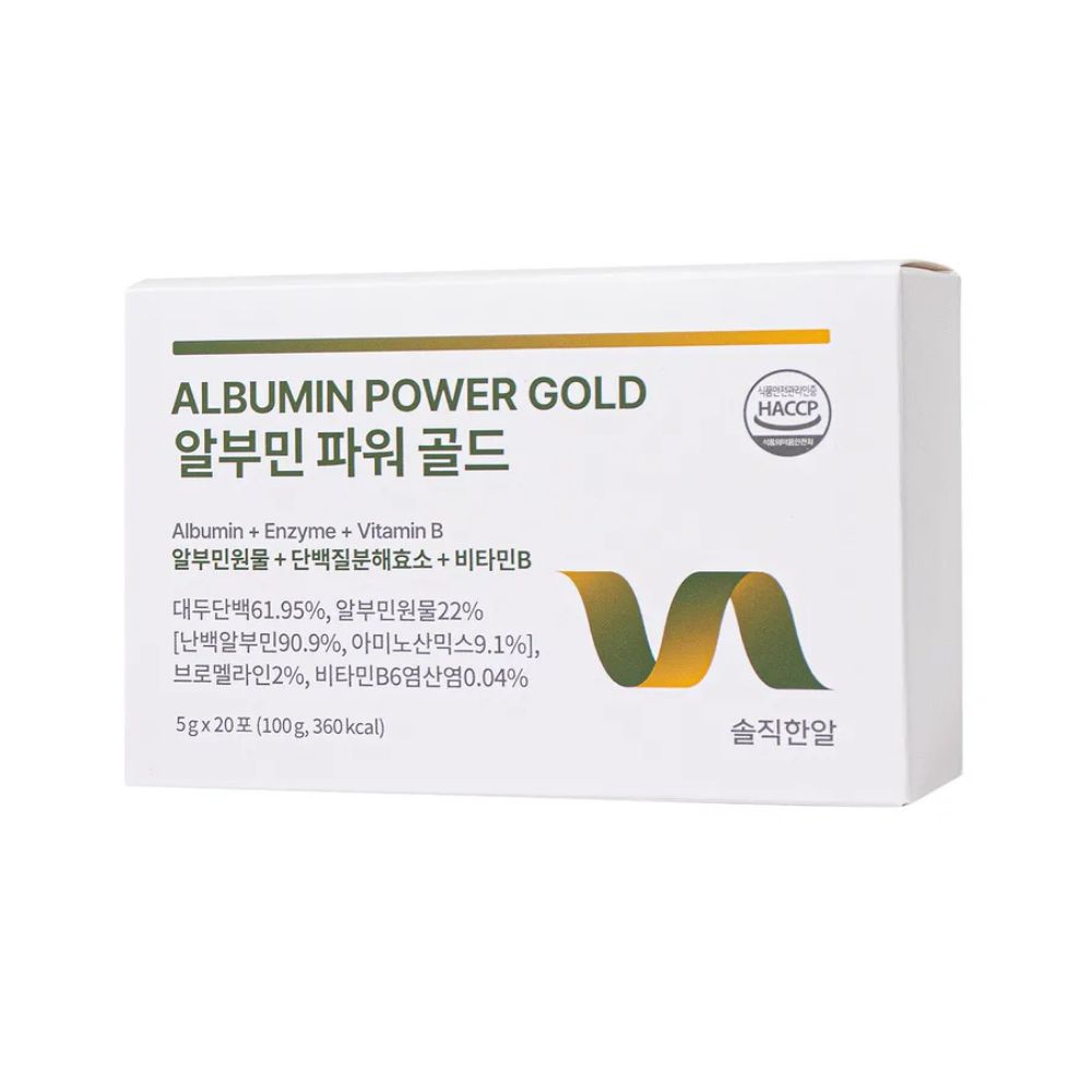 <진짜 알부민> 솔직한알 알부민 파워골드 5g (20포 1박스)
