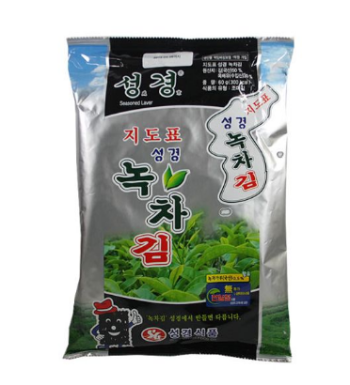 성경김 녹차전장김 60Gx5개