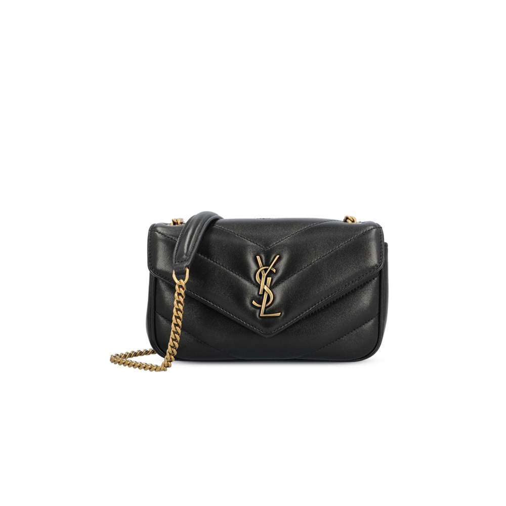 【정품/국내 배송】 YSL 생로랑 루루 램스킨 미니 크로스백 821749AAEAX1000