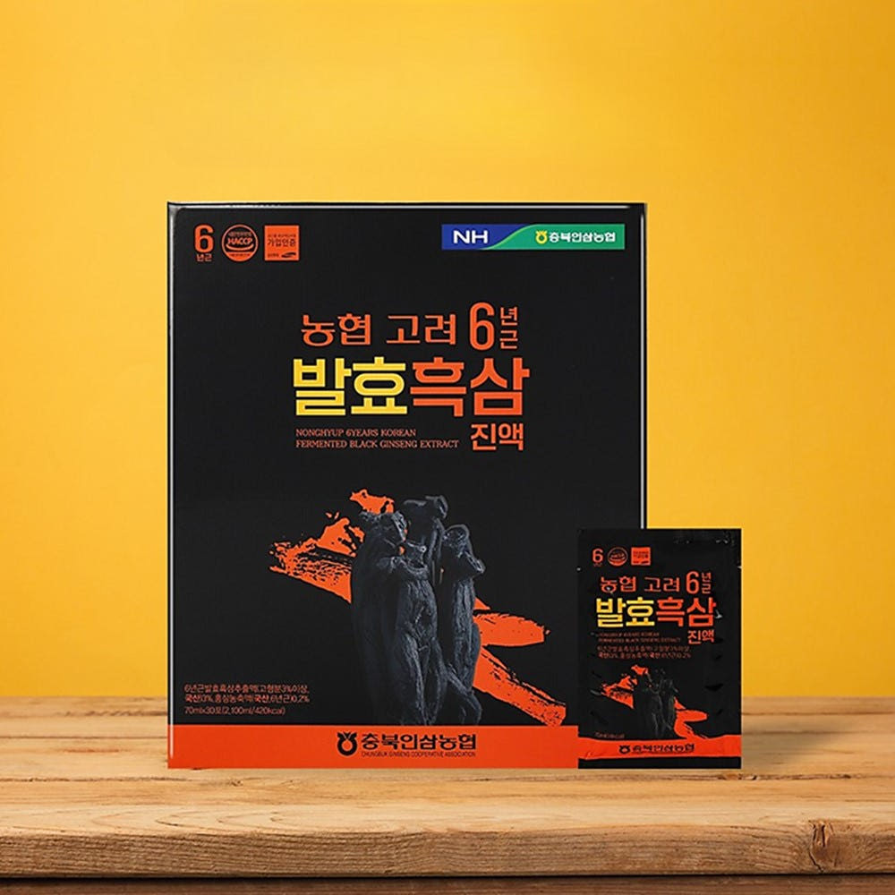 농협 고려 6년근 발효흑삼 진액 30포