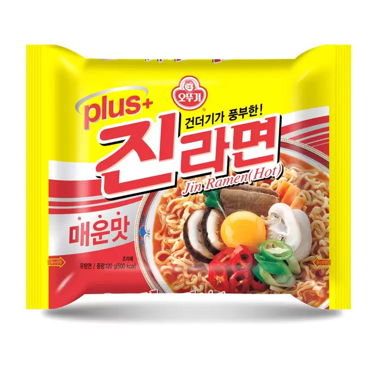 [오뚜기] 진라면 매운맛 120g*30개 (봉지 라면)