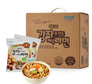 애터미 감자로 만든 채식라면 1세트 (24ea*1)