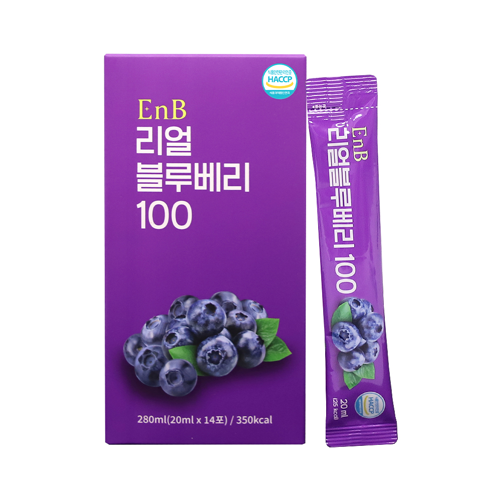 리얼 진짜 진짜 블루베리 20ml * 14포