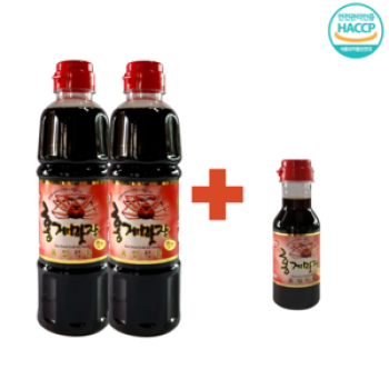 홍게간장 레드 900ml 2EA + 레드 200ml세트