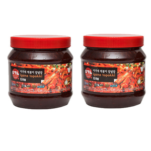이가네 떡볶이 양념장 1+1 (오리지널 1.5kg + 오리지널 1.5kg)