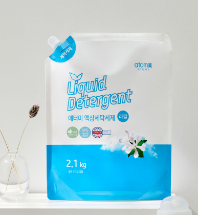 애터미 액상세탁세제 (2kg)+애터미 액상세탁세제 리필 (2.1kg)